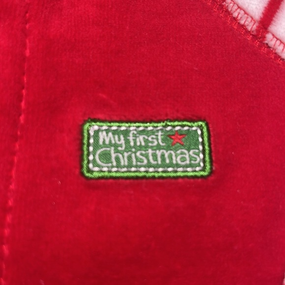 Little Me My first Christmas pjs. Sz 9 months. - Picture 2 of 7